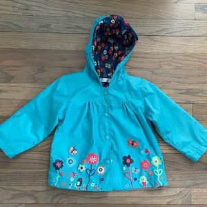 Rain jacket for toddler girls 2T